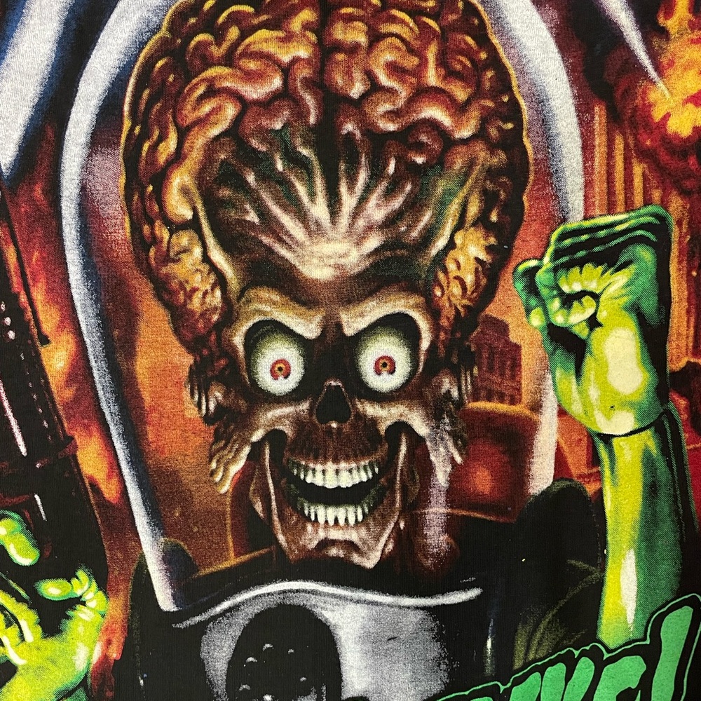Mars Attacks Graphic Tshirt ! View 3